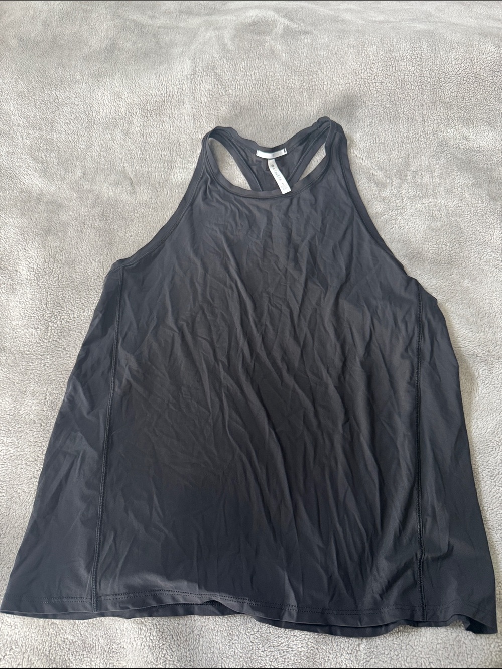 Athleta Black Racerback Performance Tank small